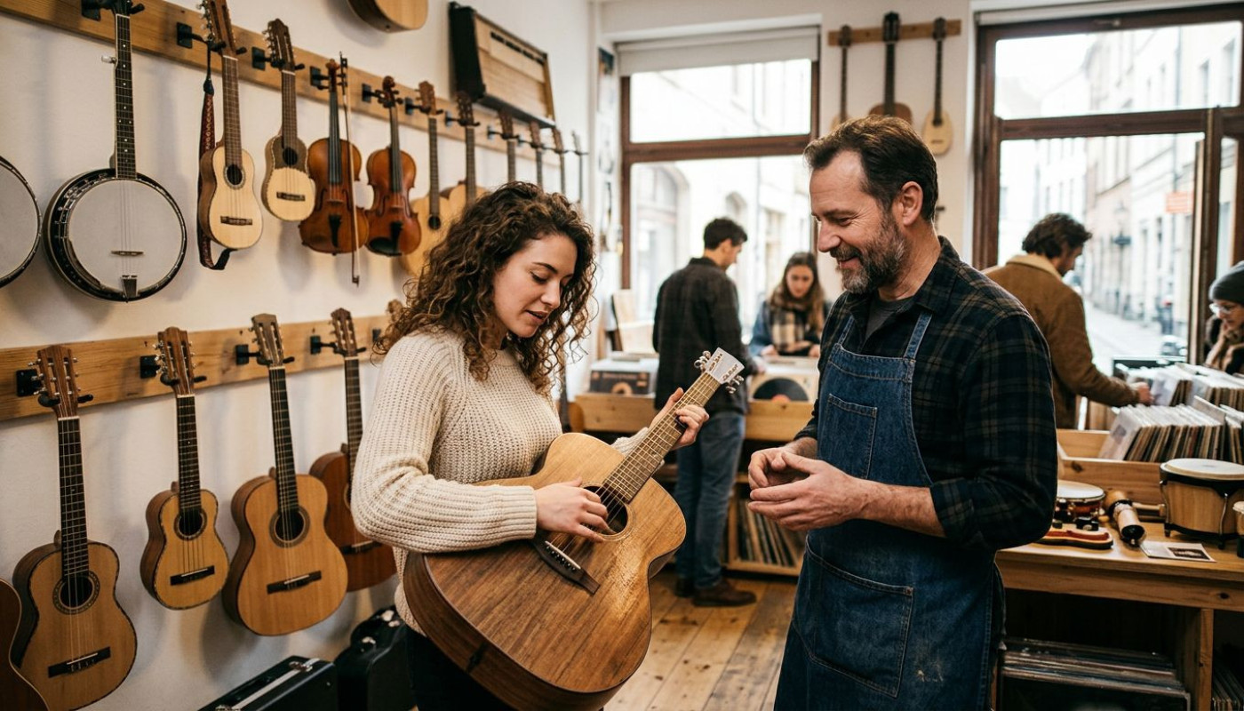 Pourquoi les instruments artisanaux connaissent un regain en boutique physique